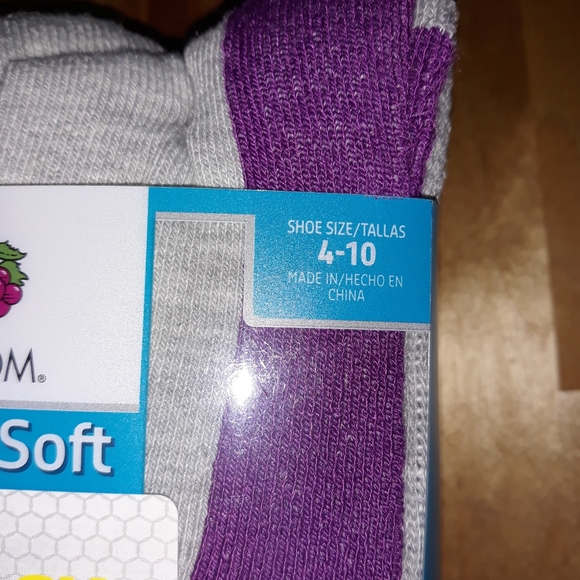 4 Pack Multicolor Socks - Picture 4 of 4
